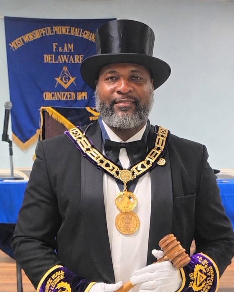 Honorable Vandrick R. Hamlin Jr., 32nd Most Worshipful Grand Master of the Prince Hall Grand Lodge of Delaware